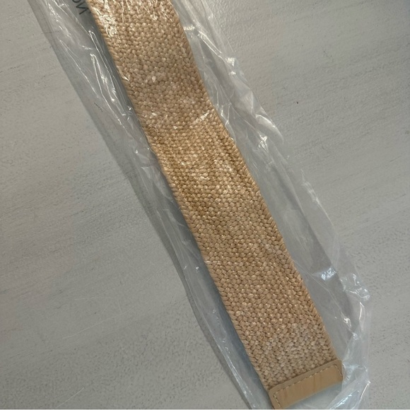 Style & Co. Women’s Natural Braided Adjustable Belt Size L/XL NWT - Picture 6 of 6